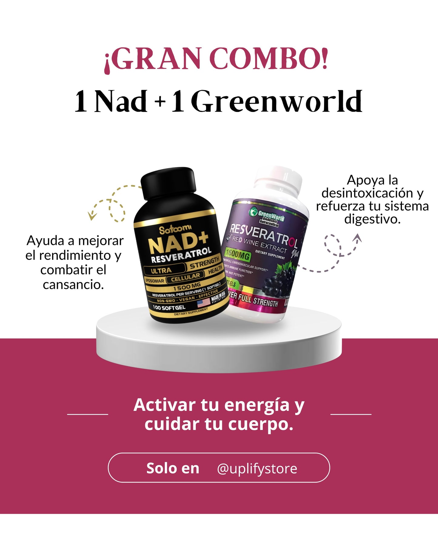 Combo 1 NAD + 1 GreenWorld