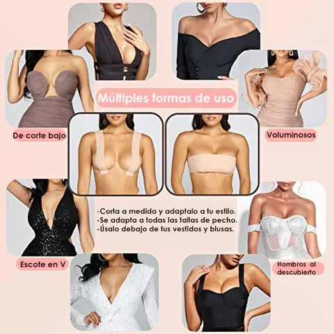 Cinta levanta busto boob + Cubrepezon PAGA 1 LLEVA 2