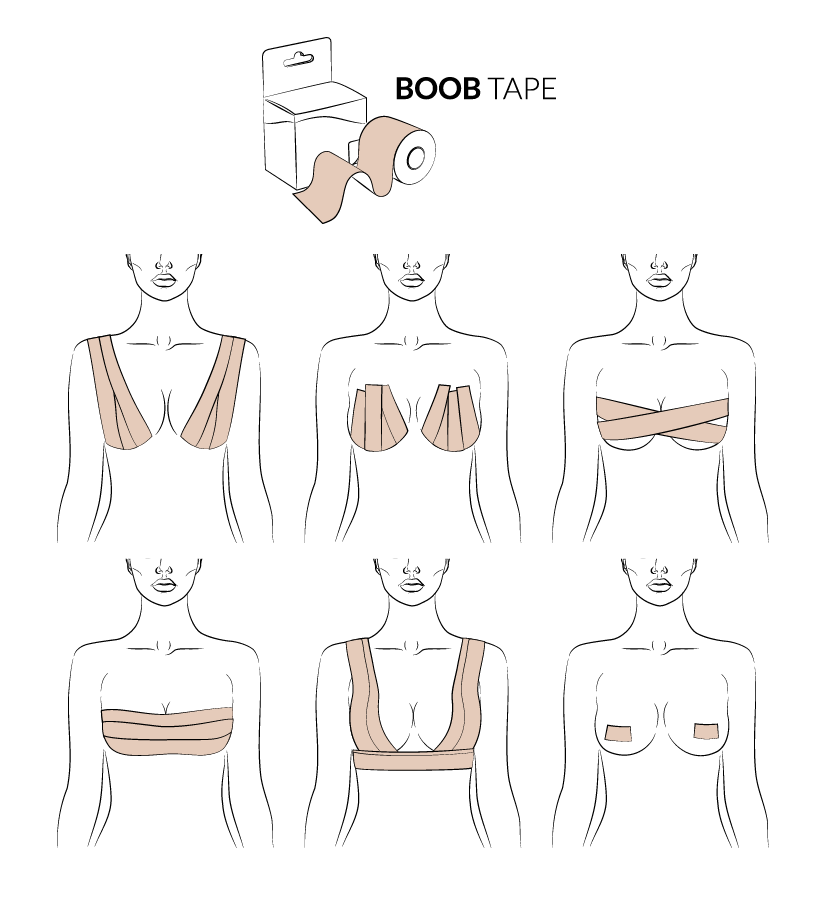 Cinta levanta busto boob + Cubrepezon PAGA 1 LLEVA 2