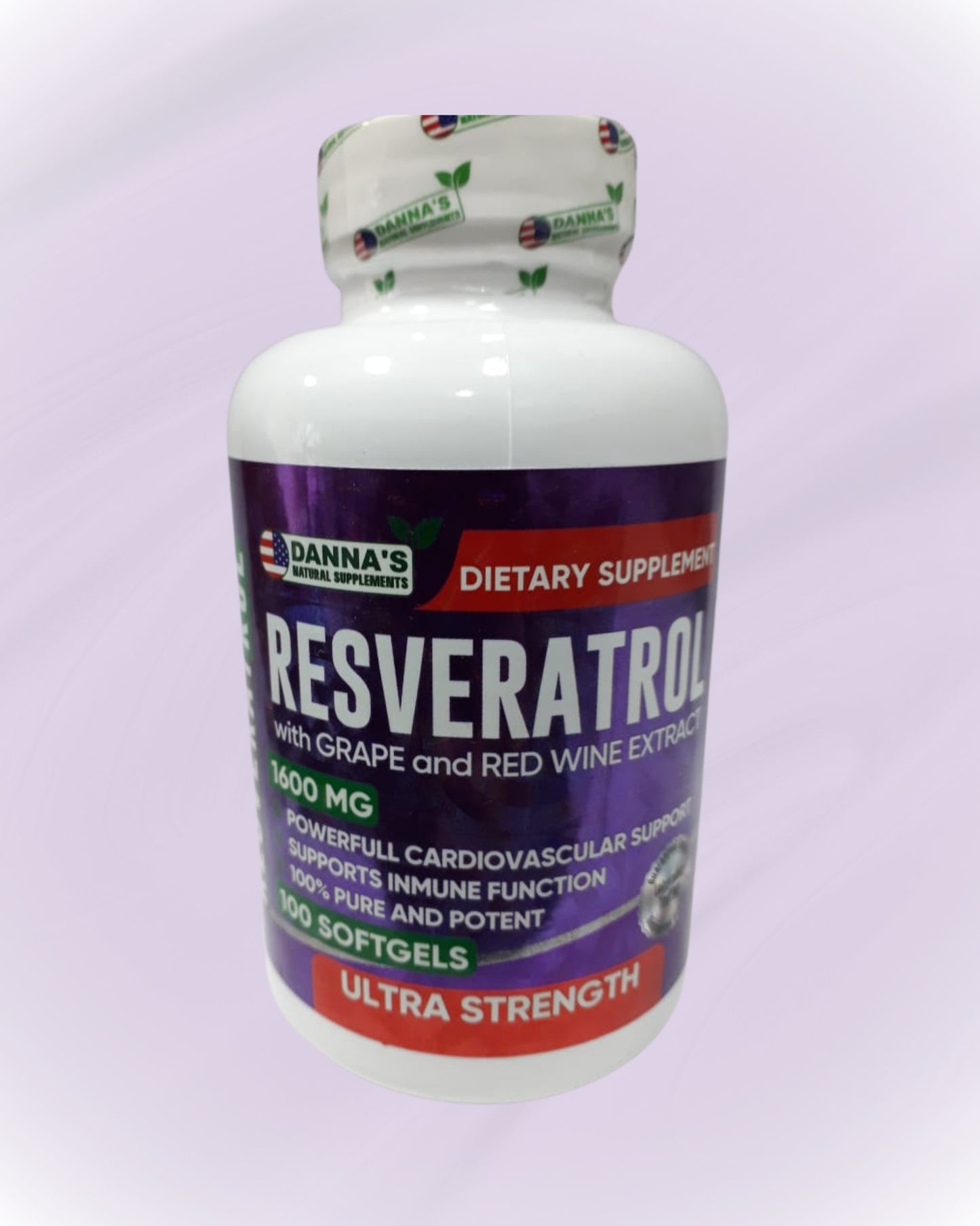 Resveratrol capsulas x 100