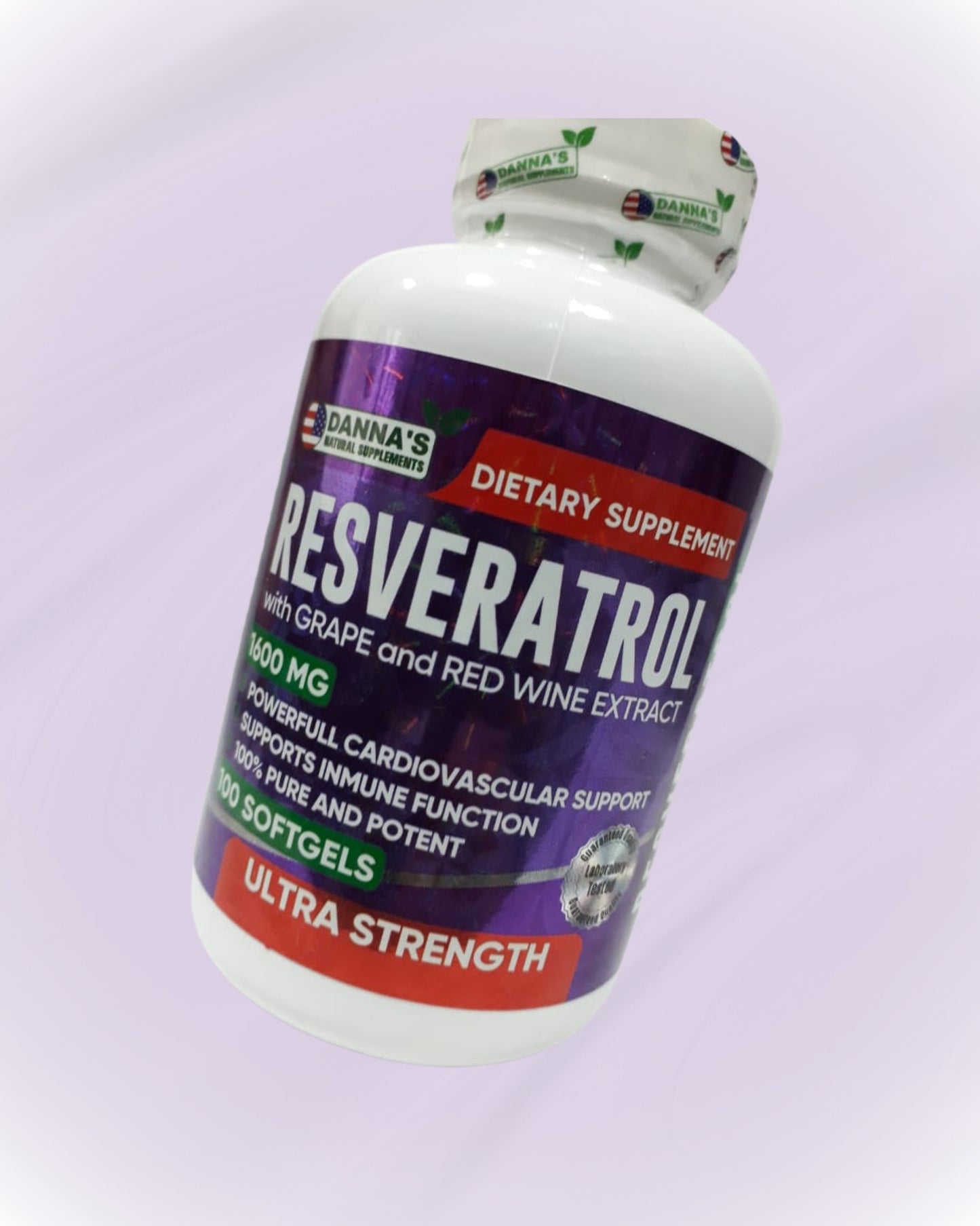 Resveratrol capsulas x 100