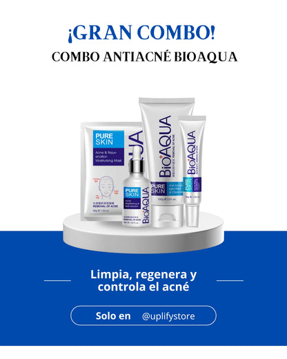 COMBO ANTI ACNÉ BIOAQUA