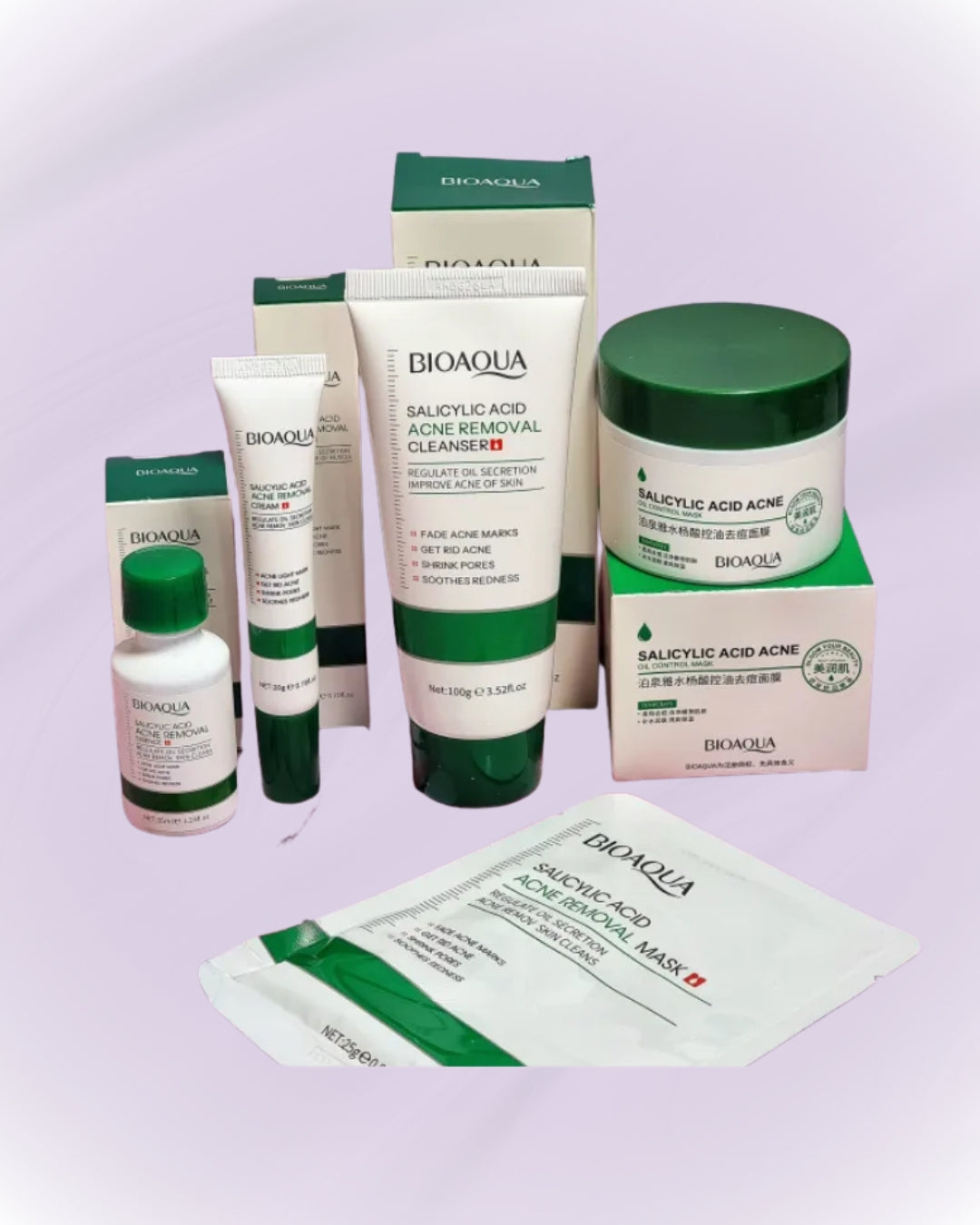 COMBO BIOAQUA ÁCIDO SALICÍLICO X5 – 300g