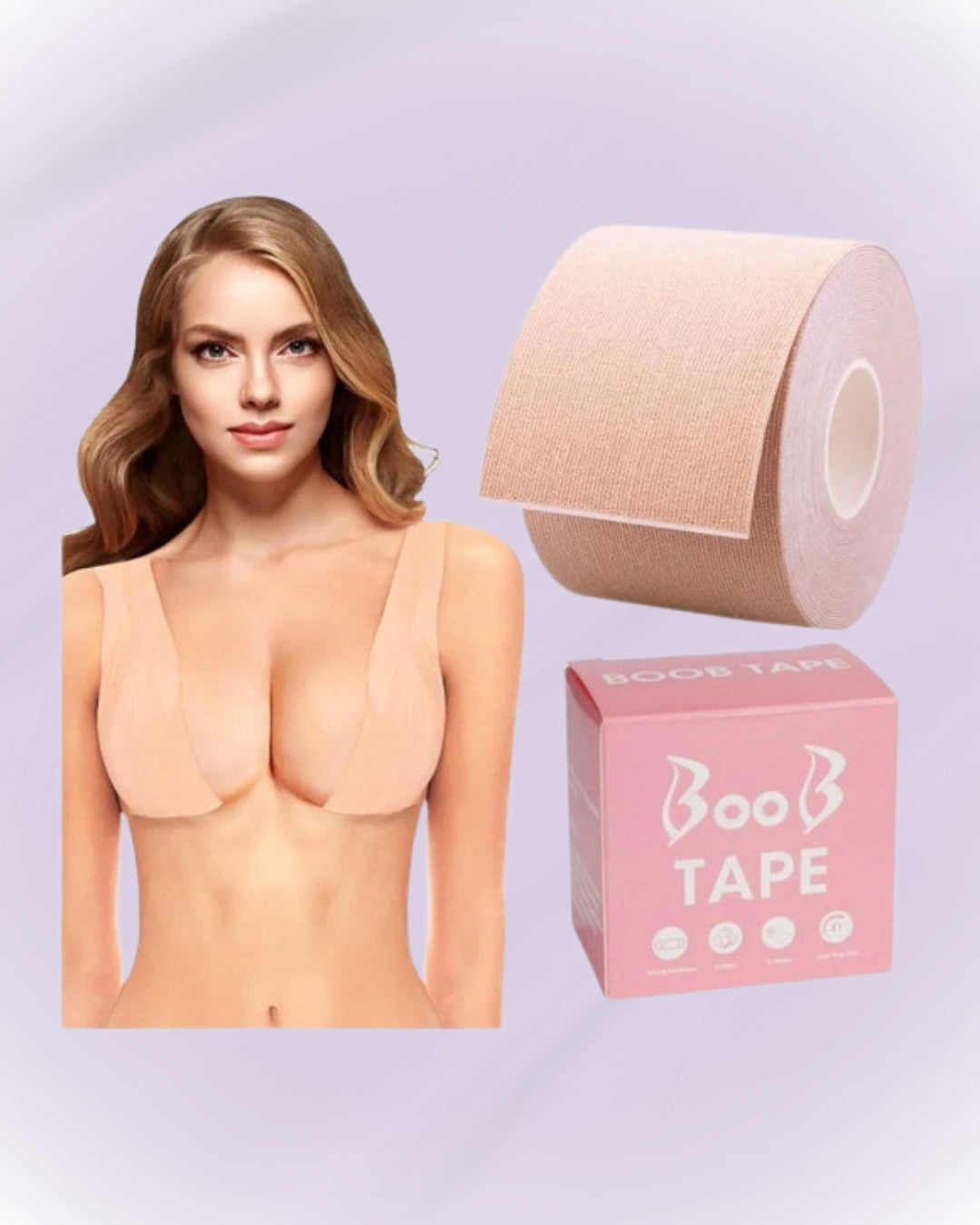 Cinta levanta busto boob + Cubrepezon PAGA 1 LLEVA 2