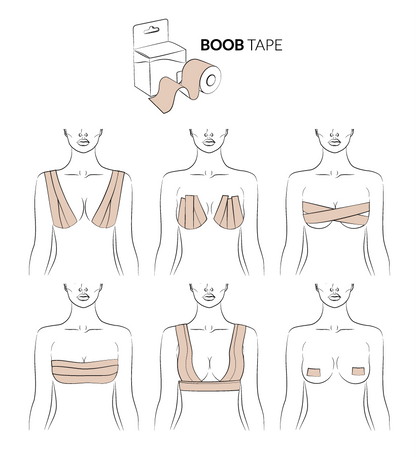 Cinta levanta busto boob + Cubrepezon PAGA 1 LLEVA 2